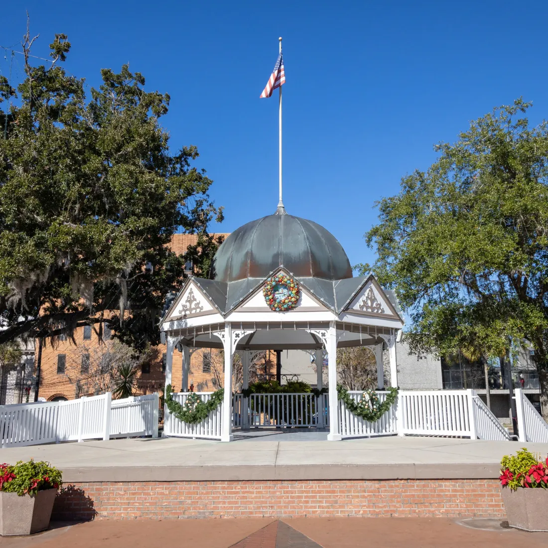 The gazebo on the downtown Ocala square